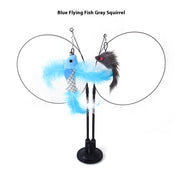 Suction-Cup Cat Teaser Toy