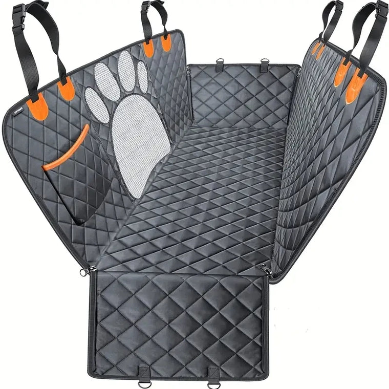 Water-Resistant Rear-Seat Pet Hammock