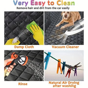 Water-Resistant Rear-Seat Pet Hammock – product view 3