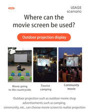 MIXITO Foldable Projector Screen – product view 4