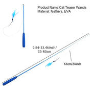 3-Section Telescopic Cat Teaser Wand