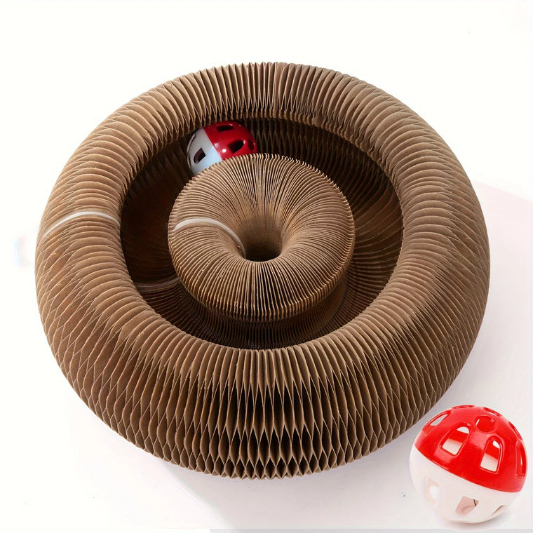Foldable Cardboard Cat Scratcher