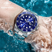 ADDIESDIVE Stainless Steel Quartz Watch