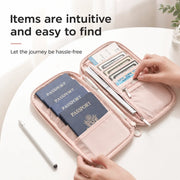 RFID Passport Holder Travel Wallet