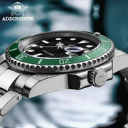 ADDIESDIVE Stainless Steel Quartz Watch