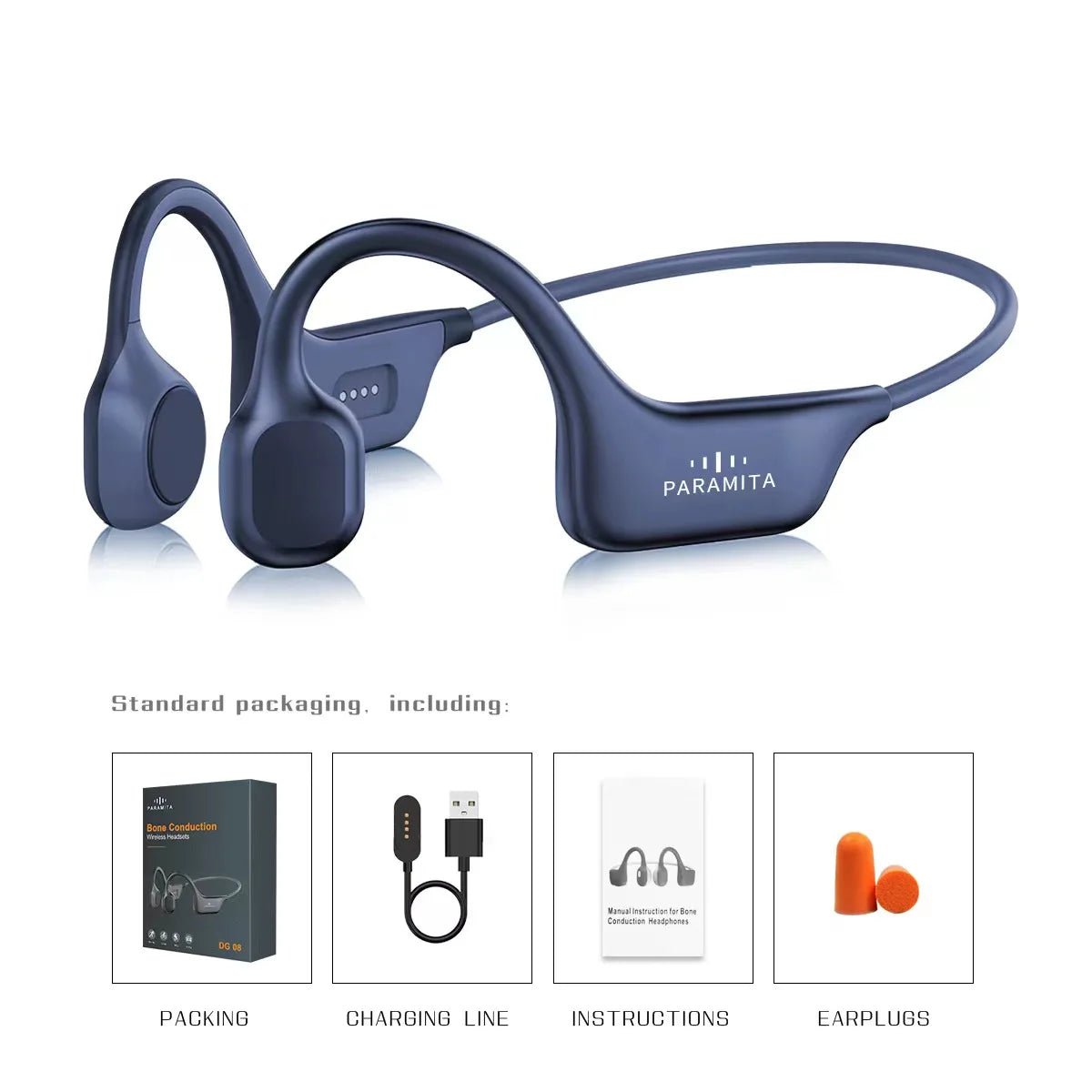 Open-Ear Bone Conduction Sports Headphones – detail view 7