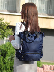 3-in-1 Nylon Backpack, Tote and Shoulder Bag – detail view 3