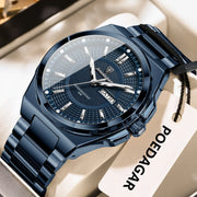 POEDAGAR Men's Sport Quartz Watch
