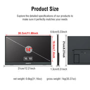 14-Inch Portable IPS Monitor