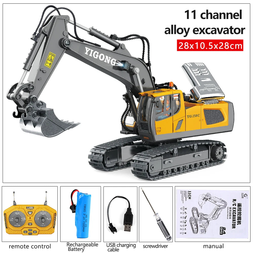RC Excavator & Construction Vehicle