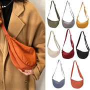 Nylon Crossbody Tote Bag