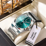 POEDAGAR Men's Luminous Quartz Watch