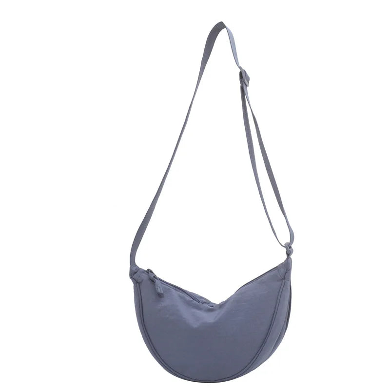 Nylon Crossbody Tote Bag