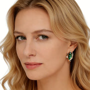 Kinel Green Zircon Vintage Jewelry Set