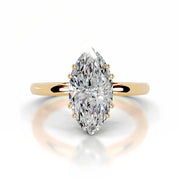 3–6CT Moissanite Sterling Silver Ring