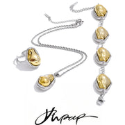 Baroque Pearl-Style Jewelry Set
