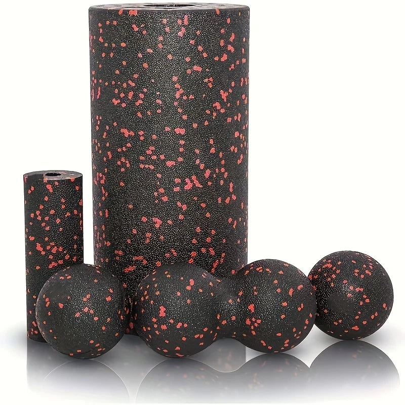 5-Piece Foam Roller & Mobility Set