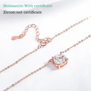 Knobspin Solitaire Pendant Necklace