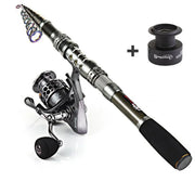 Sougayilang Telescopic Spinning Fishing Combo