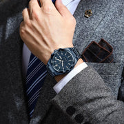 POEDAGAR Men's Sport Quartz Watch