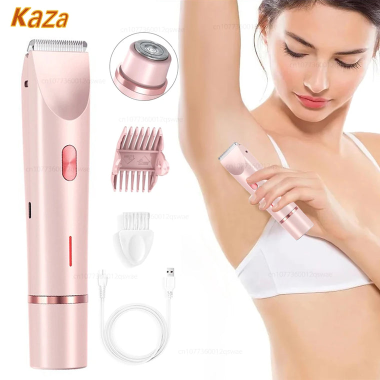 Women's Dual-Head Electric Shaver