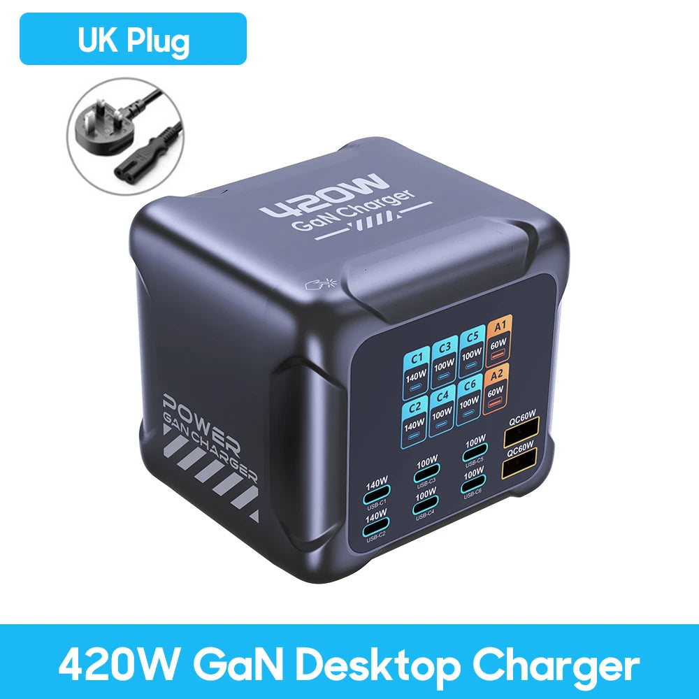 Ubigbuy 420W GaN Charging Station