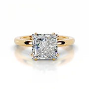 3–6CT Moissanite Sterling Silver Ring