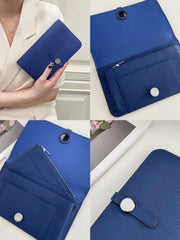 Bison Denim Genuine Leather Compact Bifold Wallet