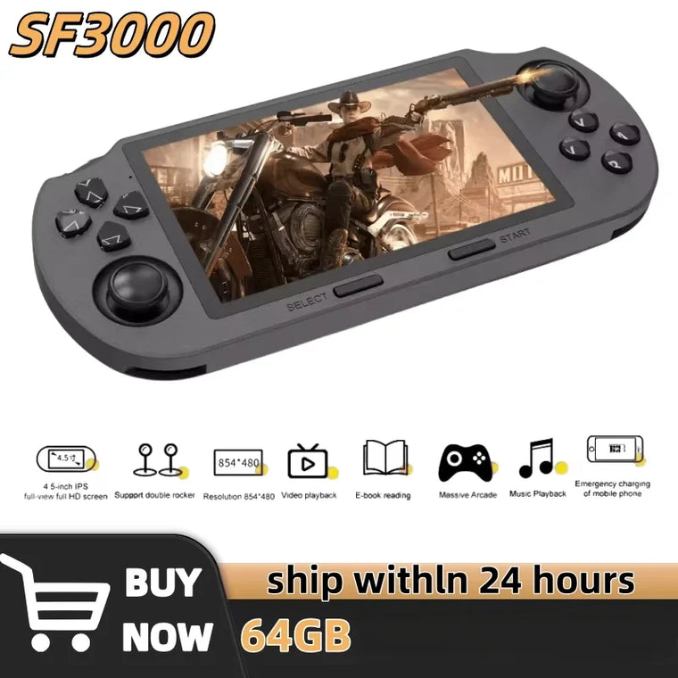 SF3000 Linux Handheld Game Console