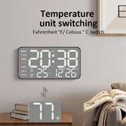 Mirror Finish Digital Wall Clock