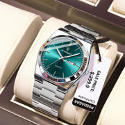 POEDAGAR Men's Luminous Quartz Watch – product view 2