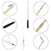 3-Section Telescopic Cat Teaser Wand