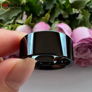10–12mm Wide Tungsten Ring
