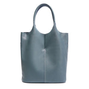 Large Cowhide Leather Tote Bag – detail view 6