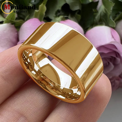 10–12mm Wide Tungsten Ring