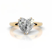 3–6CT Moissanite Sterling Silver Ring