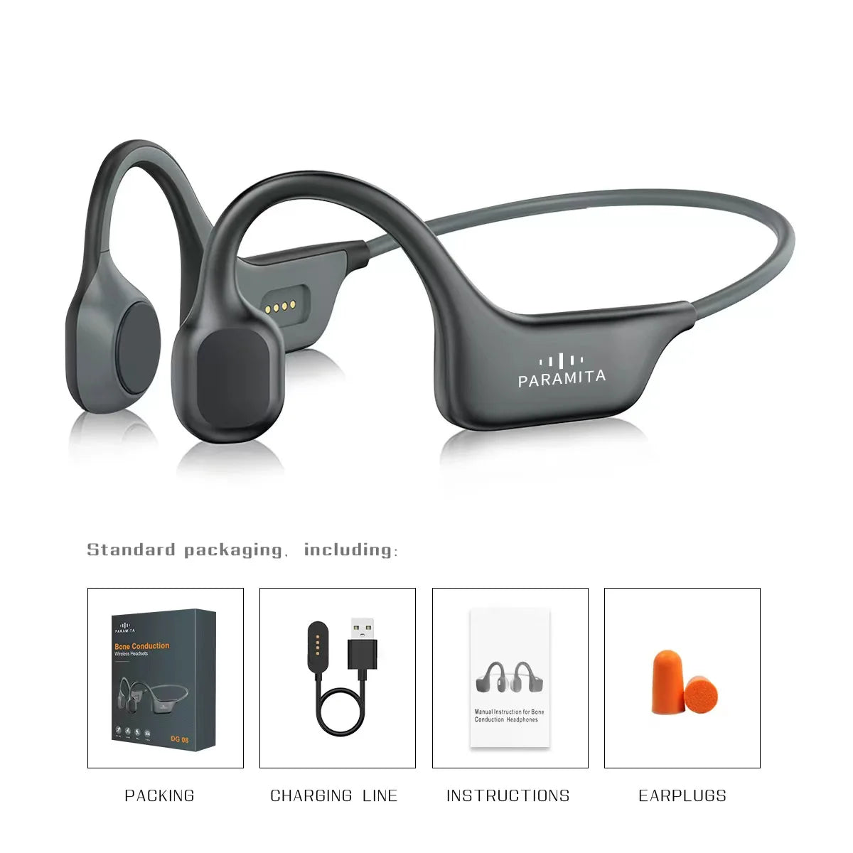 Open-Ear Bone Conduction Sports Headphones – detail view 9