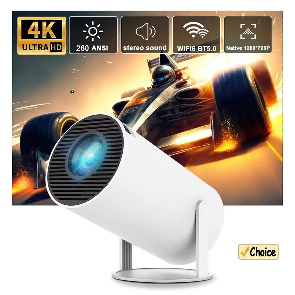 HY300 Portable Android Projector – product view 7