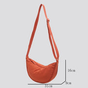 Nylon Crossbody Tote Bag