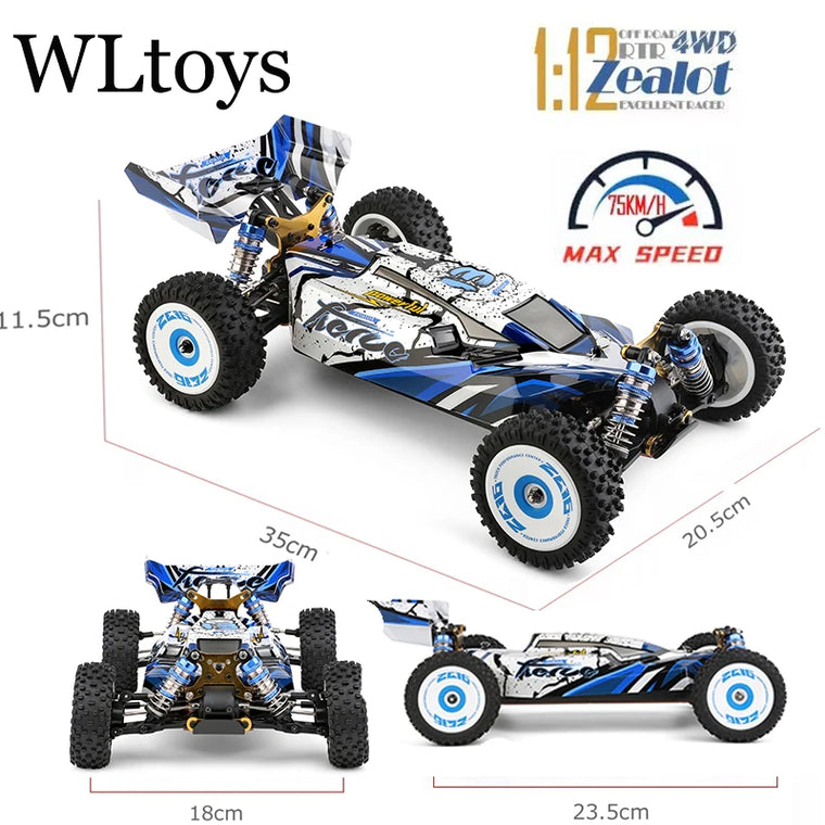 WLTOYS 124017 V8 4WD RC Car