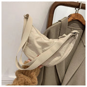 Nylon Crossbody Tote Bag