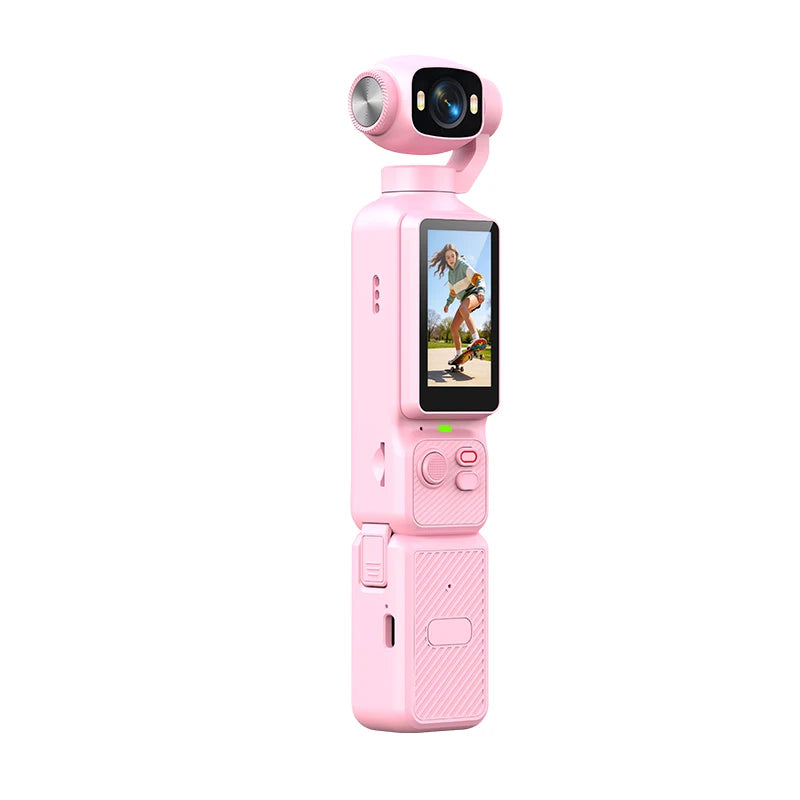 Pocket Action Camera with Rotating Lens and Fill Light – detail view 11