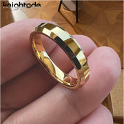 4mm Tungsten Carbide Wedding Band