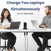 10-Port GaN USB-C Charging Station