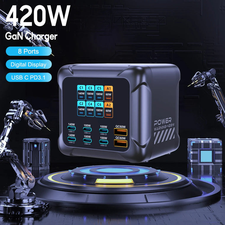 Ubigbuy 420W GaN Charging Station