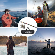 Lixada Telescopic Fishing Rod & Reel Combo