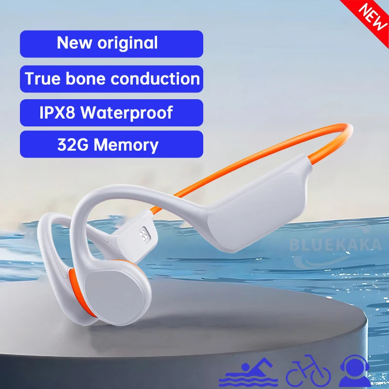 Open-Ear Swimming Headphones with MP3 Storage – detail view 10