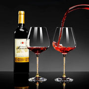 Elegant Stemmed Wine Glasses – product view 2