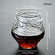 3D Glacier Whiskey Glass Set