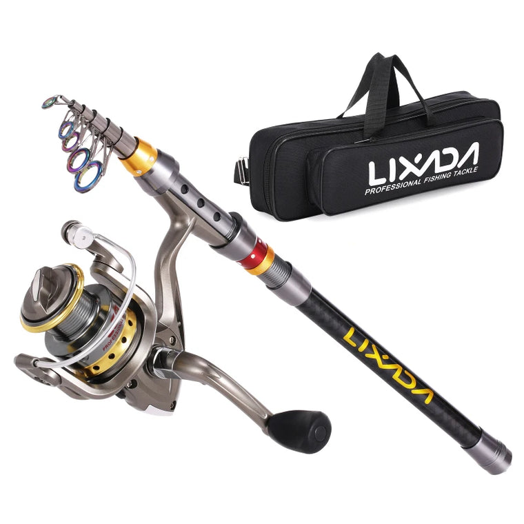 Lixada Telescopic Fishing Rod & Reel Combo